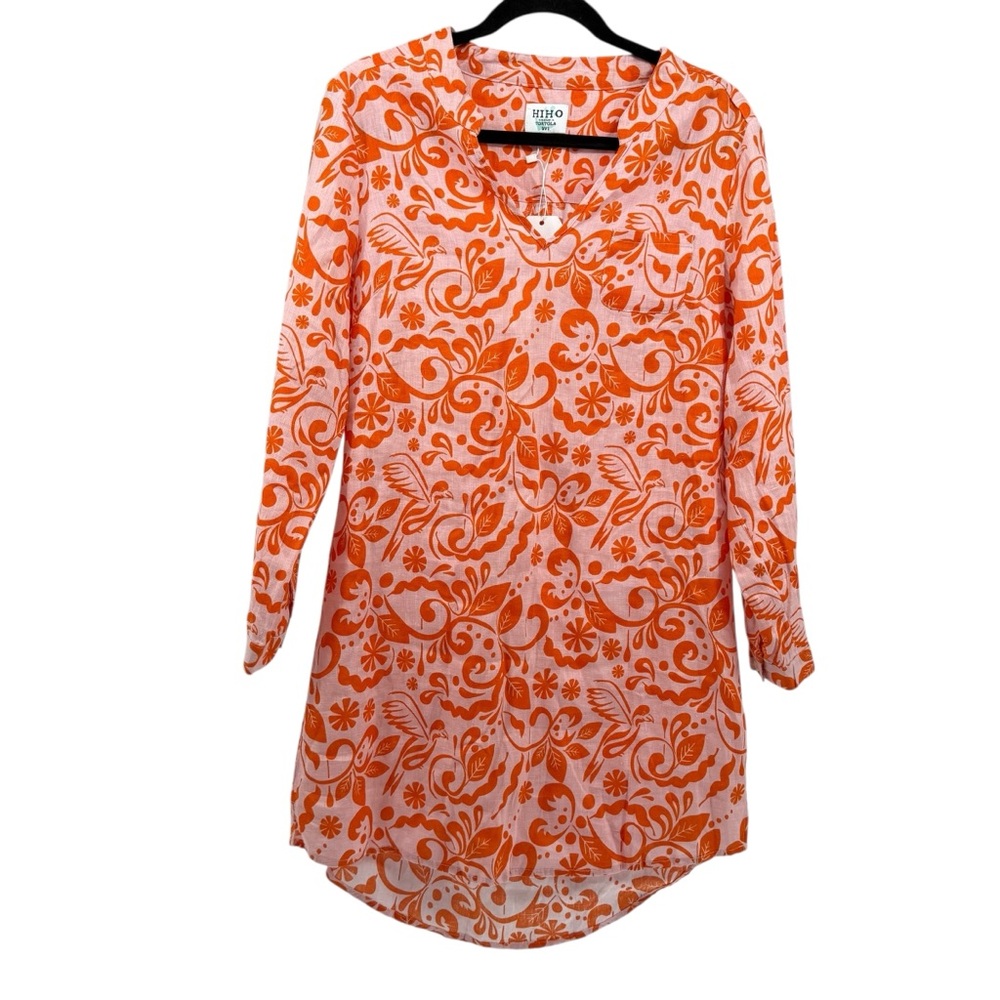 Hiho Women's Bananakeet Dress - Orange Floral